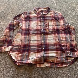 GAP women’s flannel, Size XL